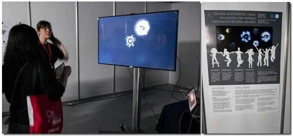 전등의 움직임에 따라 그림자에 날개가 생기는 인터랙티브 작품