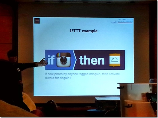 IFTTT를 이용한 littleBits 활용 예시